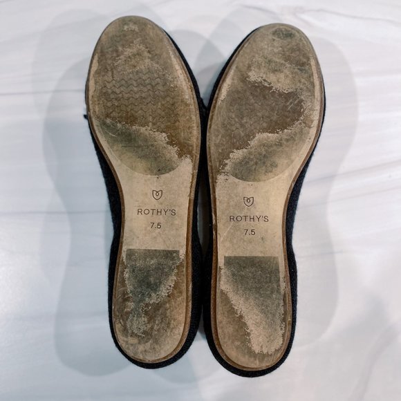 ROTHY’S The Merino Tassel Loafer Black Diamond - Limited Edition - Picture 9 of 14